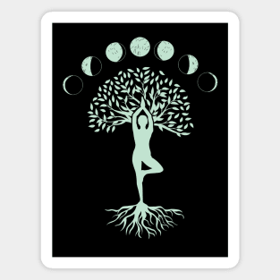 Yoga Serenity: Balance, Mindfulness, and Inner Peace Magnet